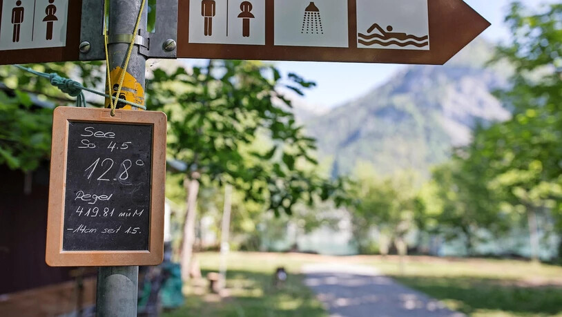 Ausgeduscht? Das Bundesamt für Strassen will dem Camping Gäsi per Ende Jahr das Wasser abstellen. Bild Sasi Subramaniam