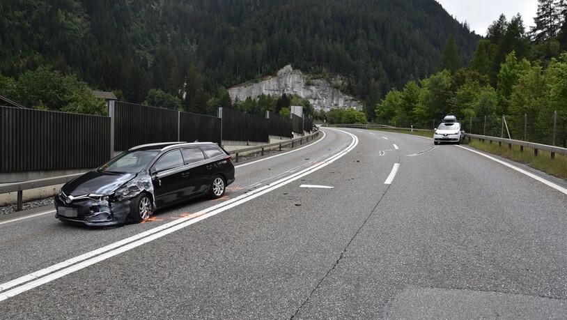 Hier kam es zum Unfall. 