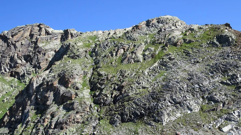 Der Unglücksort Rote Furka im Silvrettagebiet.