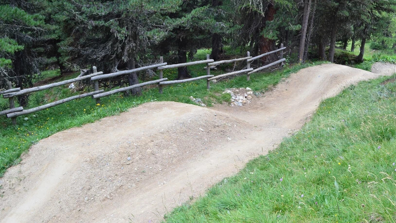 Der Unfall ereignete sich auf der Downhillstrecke der Chantarella Bahn.