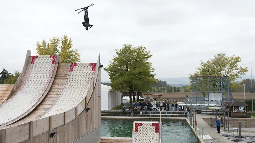Das "Jumpin" in Mettmenstetten dient den Schweizer Freestyle-Athleten als Entwicklungs- und Trainingsstätte
