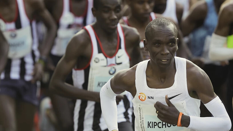 Eliud Kipchoge lief in Berlin zu einem Marathon-Weltrekord