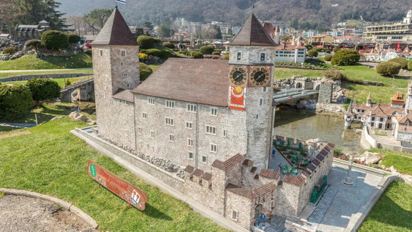 Vom Tessin zügelt das Mini Schloss Rapperswil für einen Tag nach St. Gallen, als ein Stargast an der Olma.