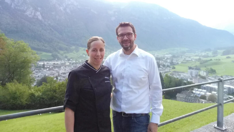 Verabschieden sich nach fünf erfolgreichen Jahren vom «Bergli»: Michaela Eberhard und Roman Gisin.