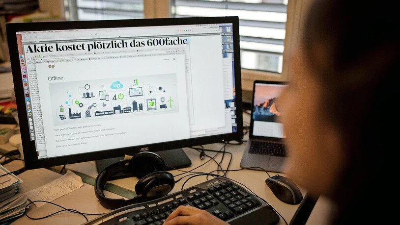 Angebliche Baustelle: Die Medprocess-Website verspricht – neben vorhandenen Inhalten – den Aufbau von mehr Informationen.