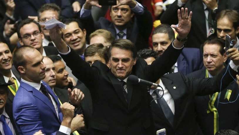 Der rechte brasilianische Präsidentschaftskandidat Jair Bolsonaro erhält Unterstützung von der mächtigen Agrarlobby. (Archivbild)