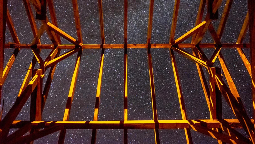 Wenn in Obersaxen ein Stall abgerissen wird, eröffnen sich ganz neue Horizonte.