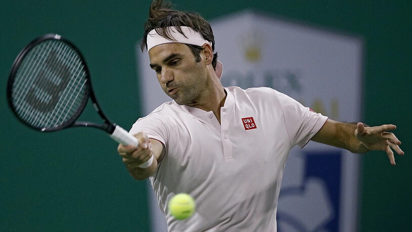 Roger Federer musste gegen den Spanier Roberto Bautista Agut fast zwei Stunden kämpfen, bis er den Viertelfinal-Einzug sicherstellen konnte