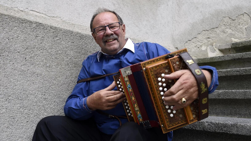 Arno Jehli, ein Garant für traditionelle Bündner Volksmusik.