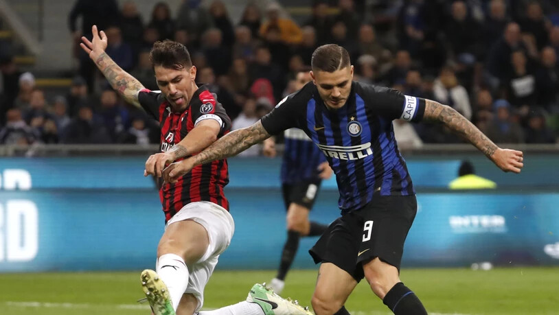 Captain Mauro Icardi führt sein Inter zum Derbysieg über die AC Milan