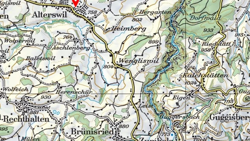 Der Unfall ereignete sich im Senseoberland beim Weiler Wengliswil.