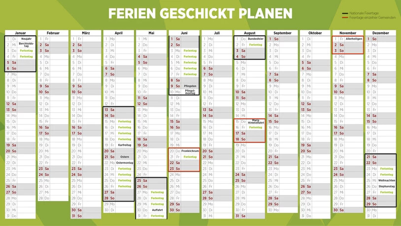 Für eine grössere Übersicht klickt einfach auf die grossen Zwischentitel unten im Text.