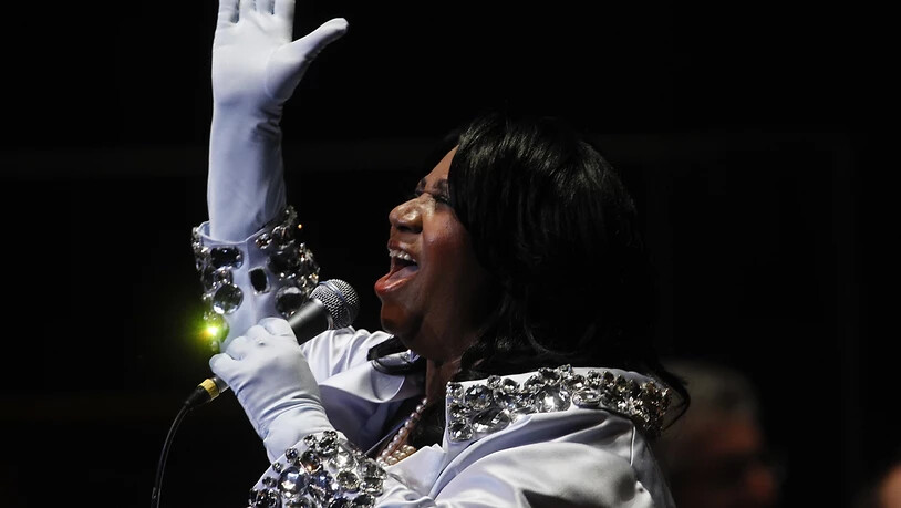 Ihr Haus wird für 800'000 Dollar verkauft: Die verstorbene Aretha Franklin, hier bei einem Konzert in Philadelphia 2010. (Archiv)