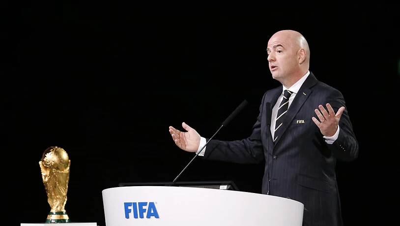 FIFA-Präsident Gianni Infantino erklärt sich