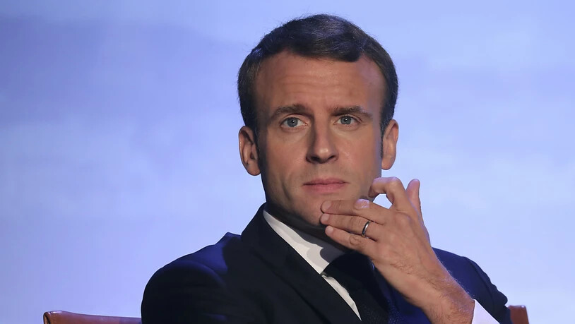 Die Unterstützung im Volk schwindet: Frankreichs Präsident Emmanuel Macron kämpft mit schlechten Umfragewerten. (Archivbild)