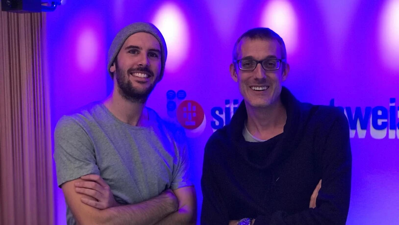 Sandro Dietrich, Gewinner des Bündner Music Award 2017, zu Besuch im RSO-Studio.