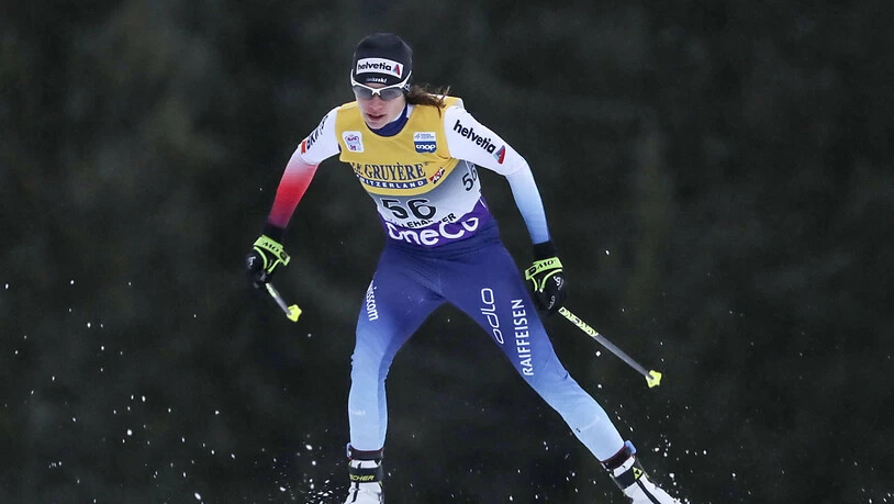 Gute Leistung über 10 km Skating in Lillehammer: Nathalie von Siebenthal