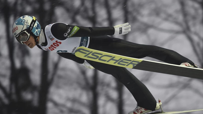 Im Moment klar der beste Schweizer Skispringer: Killian Peier sprang in Nischni Tagil auf den 16. Platz