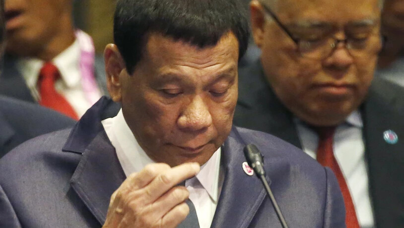 Der Präsident der Philippinen Rodrigo Duterte hat sich kritisch über die katholische Kirche geäussert. (Archivbild)
