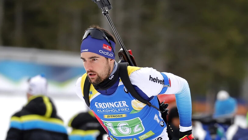 Bester Schweizer in Pokljuka: Mario Dolder lief auf den 26. Platz