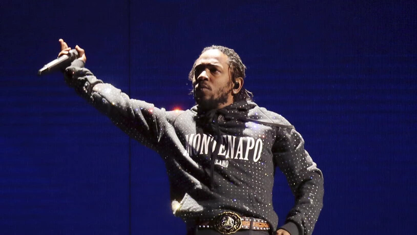 Der Rapper Kendrick Lamar kann sich Chancen auf einen Grammy ausrechnen. Er wurde in acht Kategorien nominiert. Verliehen werden die Grammys am 10. Februar 2019 in Los Angeles. (Archivbild)