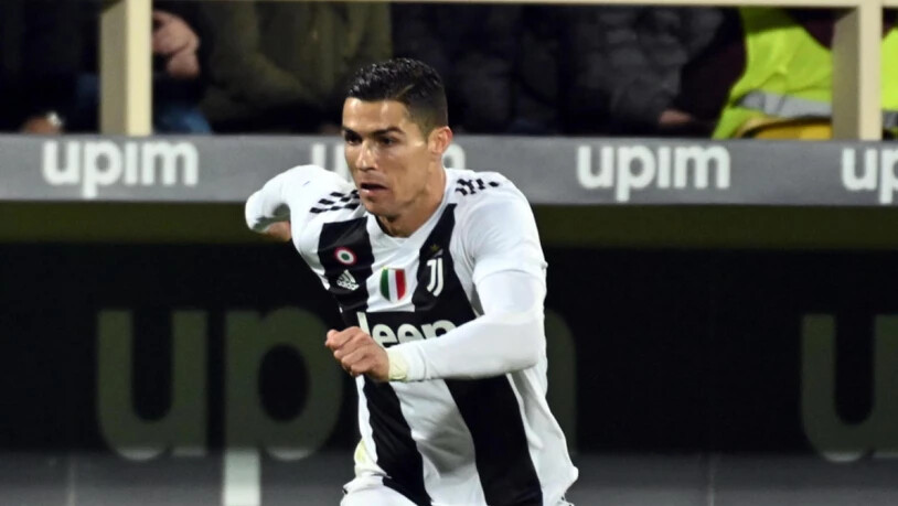 Cristiano Ronaldo, der Superstar von Juventus Turin, will auch im Stade de Suisse brillieren