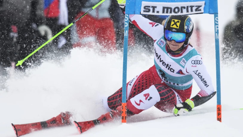 Katharina Gallhuber stürzte im Slalomtraining und fällte die ganze Saison aus