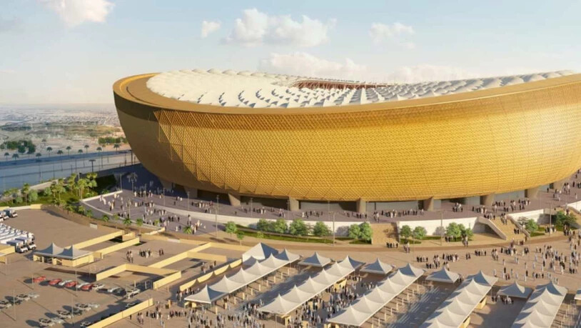 Platz für 80'000 Fussballfans: das geplante Lusail-Stadion in Katar für das Fussball-WM-Finale 2022.