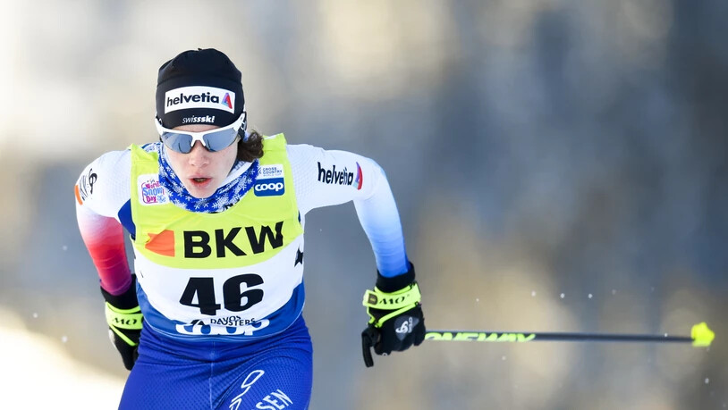 Nathalie von Siebenthal mit Zug nach vorne.