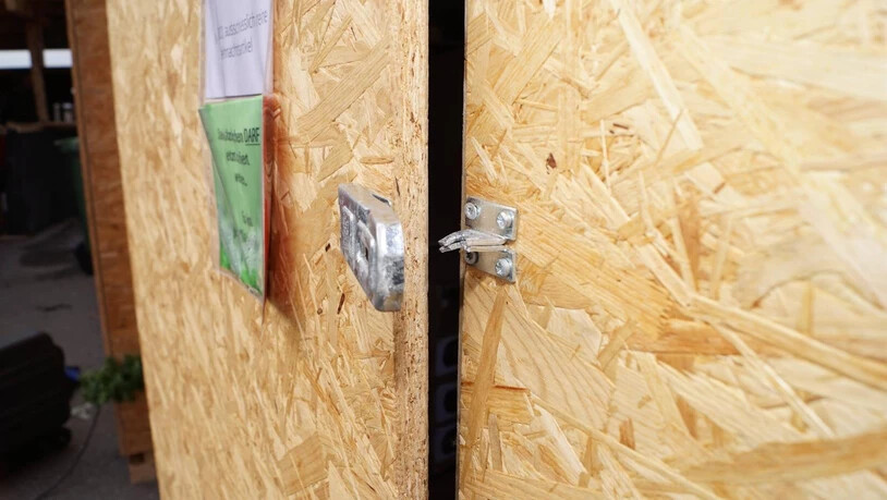 Aufgebrochen: An 14 Markthäuschen des Rapperswiler Christkindlimärts machten sich Diebe zu schaffen.