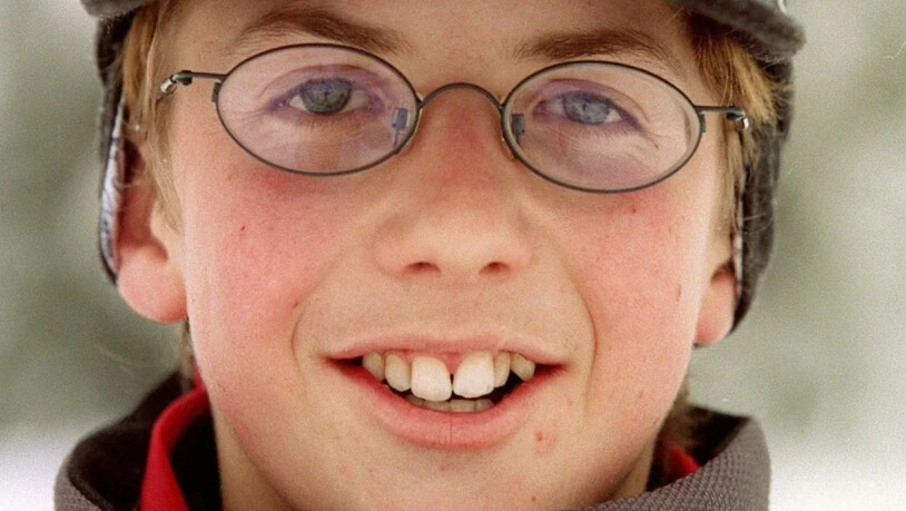 Als 16-Jähriger an der Vierschanzentournee: Simon Ammann im Dezember 1997