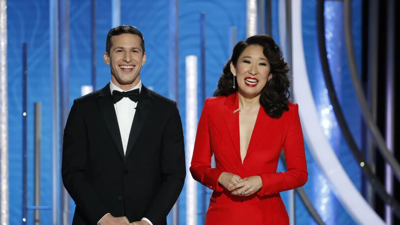 Andy Samberg und Sandra Oh führten am durch die Preisverleihung der Golden Globe.