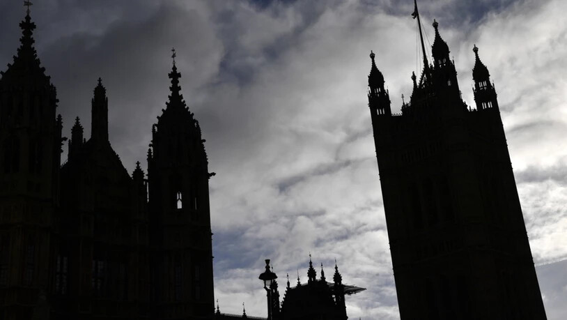 Das Parlamentsgebäude am Mittwoch in London - fünf Tage soll hier über den Brexit debattiert werden.