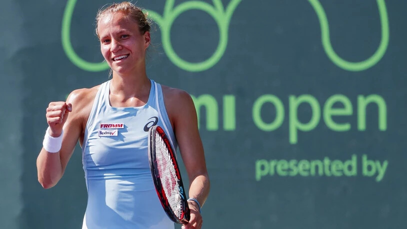 Viktorija Golubic steht zum vierten Mal in Folge am Australian Open in Melbourne im Hauptfeld
