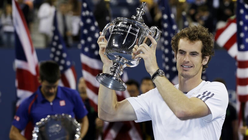 Seinen ersten von drei Grand-Slam-Titeln feierte Murray 2012 am US Open. Im Final bezwang der Schotte Novak Djokovic in fünf Sätzen