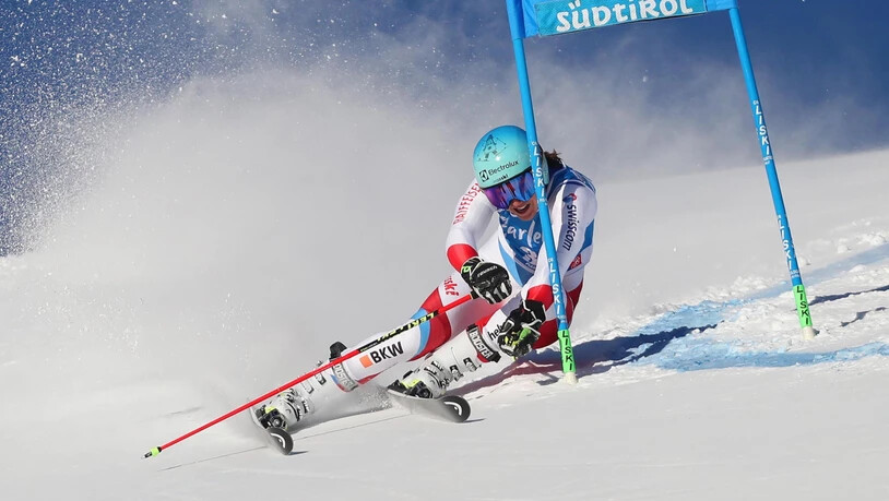 Wendy Holdener kämpft sich im Südtirol auf Platz 9