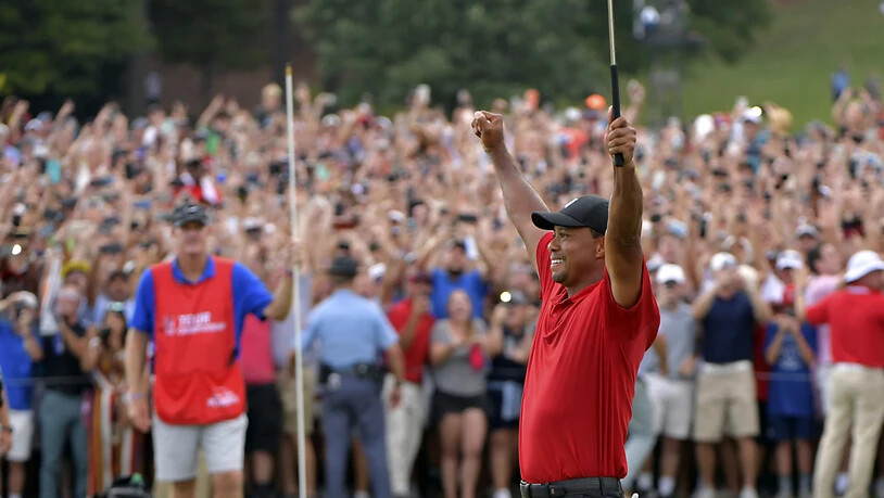 Tiger Woods und die ekstatischen Fans: Ein häufiges Bild in der Saison 2019?