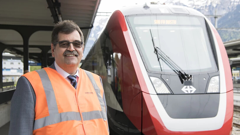 Der Chef von Bombardier Schweiz, Stéphane Wettstein, verteidigt seinen neuen Doppelstockzug mit dem Kürzel "FV Dosto". (Archivbild)