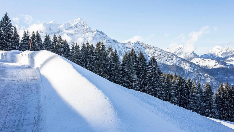 Impressionen der Glarner Winter-Wunderlandes.