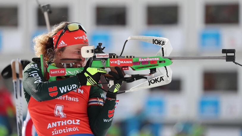 Laura Dahlmeier schaffte es im Biathlon-Weltcup in diesem Jahr zum ersten Mal ganz nach oben