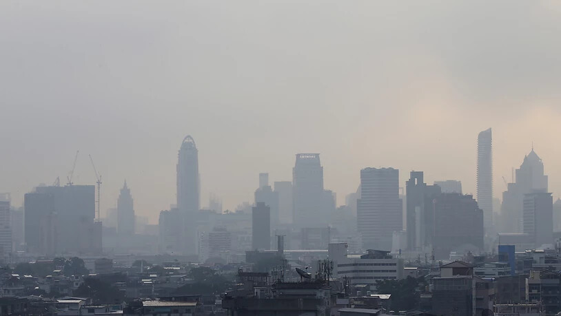 Trübe Luft: Smog deckt die thailändische Hauptstadt Bangkok ein. (Archivbild)