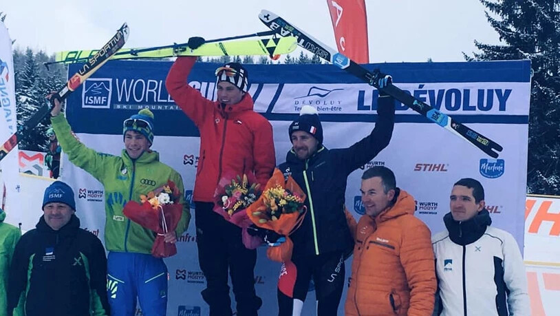 Patrick Perreten gewinnt den Sprint.