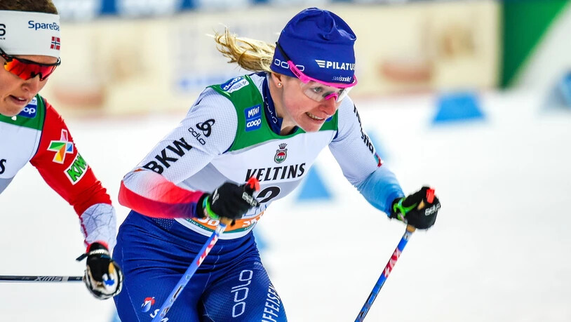 Nadine Fähndrich kämpft in Lahti um den Finaleinzug.