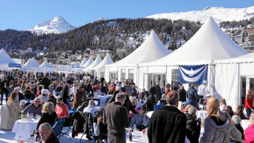Impression vom dritten Renntag von White Turf im Nobelferienort St. Moritz.