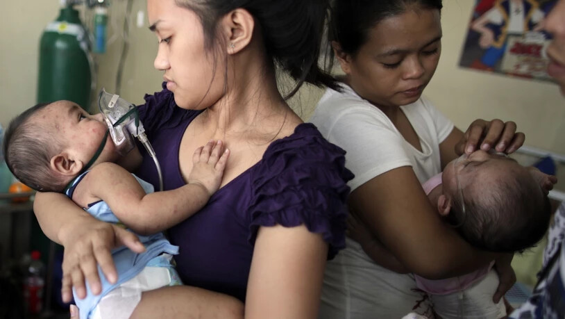 Auf den Philippinen sind seit Anfang Jahr 136 Menschen an einer Maserninfektion gestorben, fast die Hälfte davon waren Kleinkinder. Insgesamt erkrankten bisher 8443 Menschen an Masern. (Archiv)