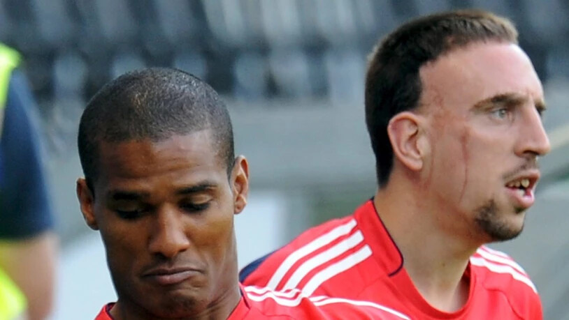 Das waren noch Zeiten: Florent Malouda in der Nationalmannschaft mit Franck Ribéry