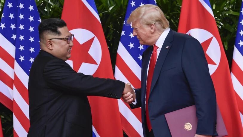 US-Präsident Donald Trump will bei den Abrüstungsgesprächen mit Nordkoreas Machthaber Kim Jong Un in Hanoi gewisse Geduld zeigen. (Archivbild)