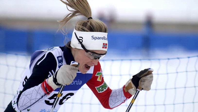 Mit wehendem Haar zu weiteren Titeln? Die Norwegerin Therese Johaug