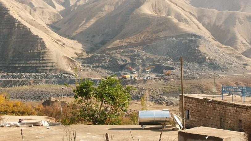 Arbeit am umstrittenen Ilisu Staudammprojekt am Tigris bei Hasankeyf im Osten der Türkei. (Archivbild)