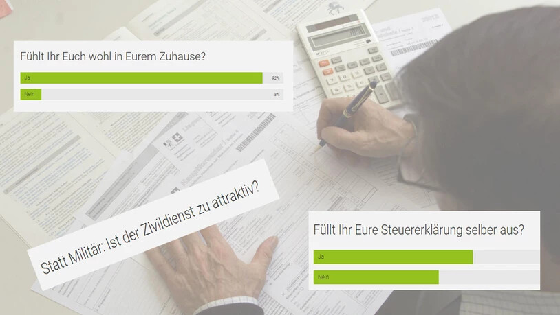Die Steuererklärung füllt Ihr selber aus.